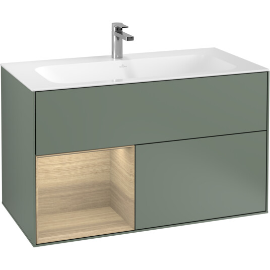 VILLEROY & BOCH FINION SERVANTSKAP 100 OLIVEN MATT LAKK M/LYS, VENSTRESTILT EIKEFINÉR HYLLE VILLEROY & BOCH FINION SERVANTSKAP 100 OLIVEN MATT LAKK M/LYS, VENSTRESTILT EIKEFINÉR HYLLE