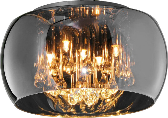 Trio Lighting Vapore plafond 5L G9 krom -