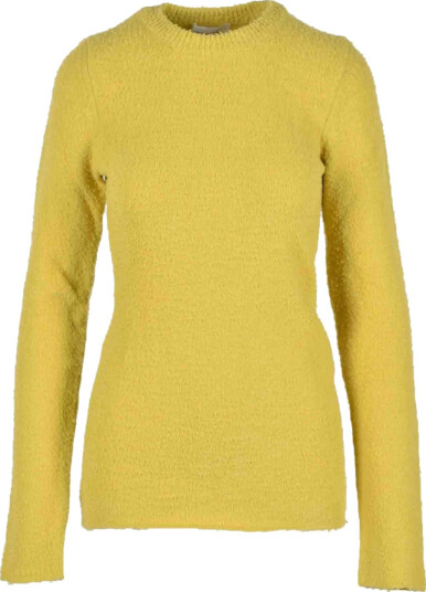 Sportmax Dame Strikkevarer Gul S,