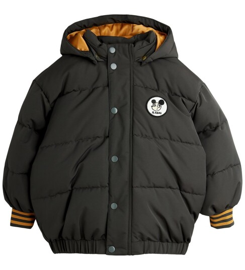 Mini Rodini Black Ritzratz Patch Puffer 92-98