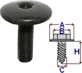 ROMIX C60392 Skrue