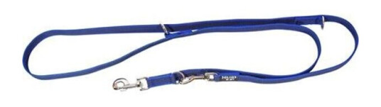 Julius-K9 Double Leash Blue 20 Mm 2.2 M 50 kg Dog