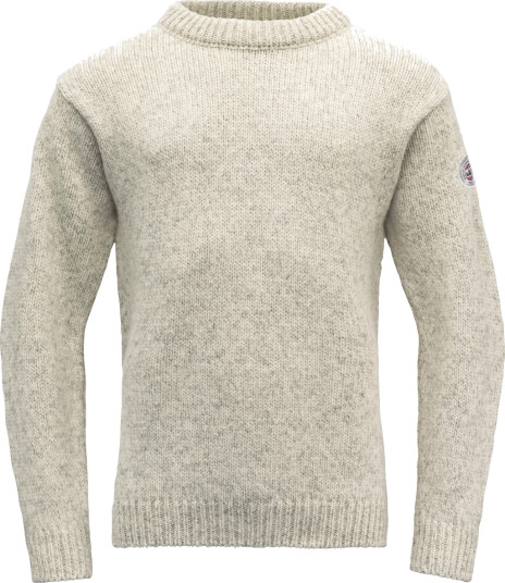Devold NANSEN SWEATER CREW NECK GREY MELANGE Devold NANSEN SWEATER CREW NECK GREY MELANGE