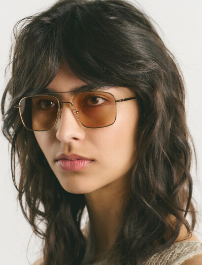 Corlin Eyewear Nicki Gold Cinnamon - Gold - ONE SIZE Corlin Eyewear Nicki Gold Cinnamon - Gold - ONE SIZE