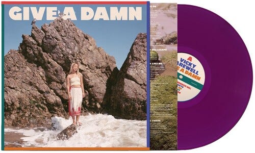 Vicky Farewell Give A Damn LP/Vinyl