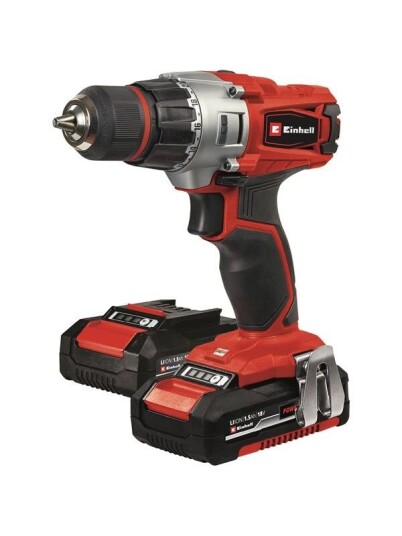 Einhell TE-CD 18/2 Li Kit (2x1,5 Ah) Batteridrevet bormaskin Einhell TE-CD 18/2 Li Kit (2x1,5 Ah) Batteridrevet bormaskin