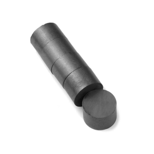 Ferrittmagnet Ø 8 mm x 5 mm ferrite Y-30 magnet