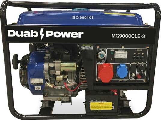 Duab-Power Strømaggregat Mg9000cle-3 1-Fas/3-Fas Bensin