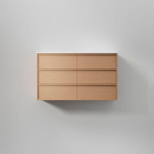 INR Iconic Nordic Rooms Terra Servantskap Natural oak / 120cm Dobbel Carve