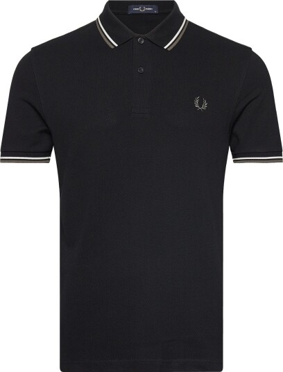Fred Perry Twin Tipped Fp Shirt Black XS