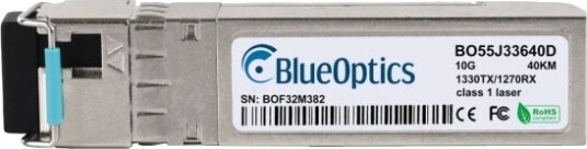 Blueoptics R9x54a-Bo Fiberoptikk 10000 Mbps Sfp+ Lc Bx-D 40000 M Blueoptics R9x54a-Bo Fiberoptikk 10000 Mbps Sfp+ Lc Bx-D 40000 M