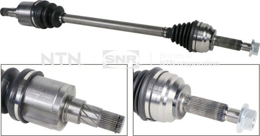 SNR DK20.005 Drivaksel