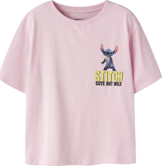 Name It T skjorte NkfJynin Stitch Piruett Name It 6 år (116) T skjorte Gul Rosa
