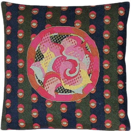 Dronningens Broderi Rose Putebroderi 40 x 40 cm