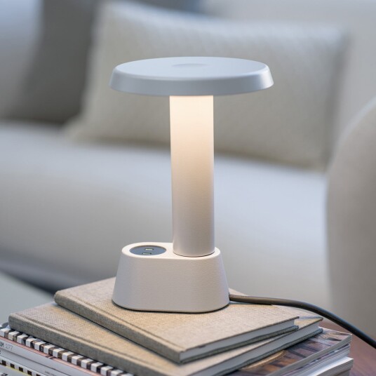 Bordlampe NOMAD COLLECTION NOMAD LAMP 01 dimmbar Metallisk Stue Aluminium Design 19.1 Metallisk