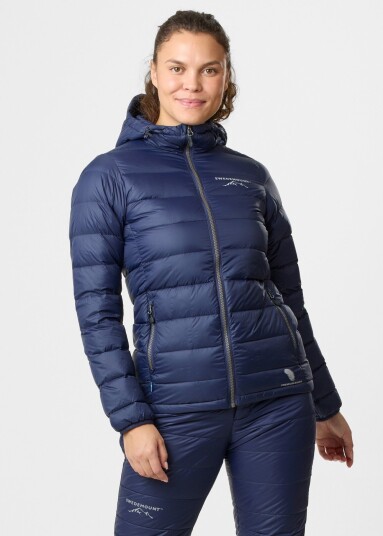 Swedemount Östersund Down Jacket 2.0 W Dk. Navy/Dk. Navy 38 Vinterjakker