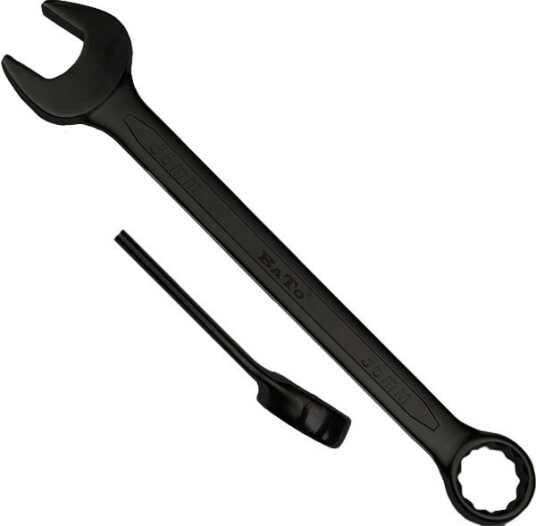 BATO Ringnøkkel 100 mm, modell sort