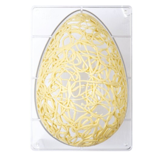 Decora Sjokoladeform Polykarbonat Stort Egg 33x22cm Decora Sjokoladeform Polykarbonat Stort Egg 33x22cm
