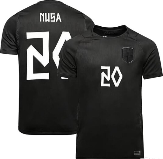Aero FIT Norge Bortelag Landslagsdrakt Nr.20 Nusa Kun T skjorte 26