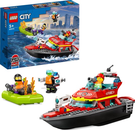 Lego City Brannvesenets Redningsbåt 60373 Lego City Brannvesenets Redningsbåt 60373