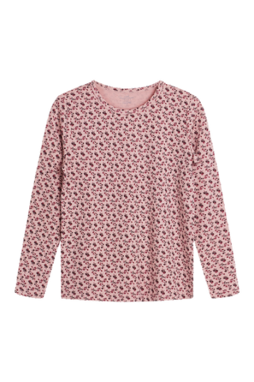 Hust & Claire Abbany ull/bambus damegenser - dusty rose