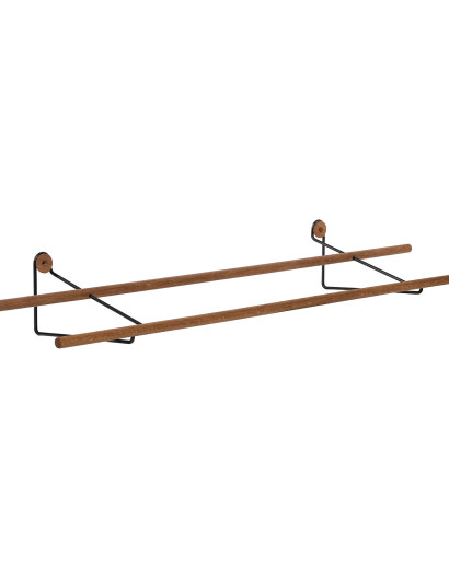 We Do Wood Shoe Rack - Black - ONE SIZE