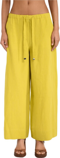 Max Mara Dame Bukser Gul M, Max Mara Dame Bukser Gul M,