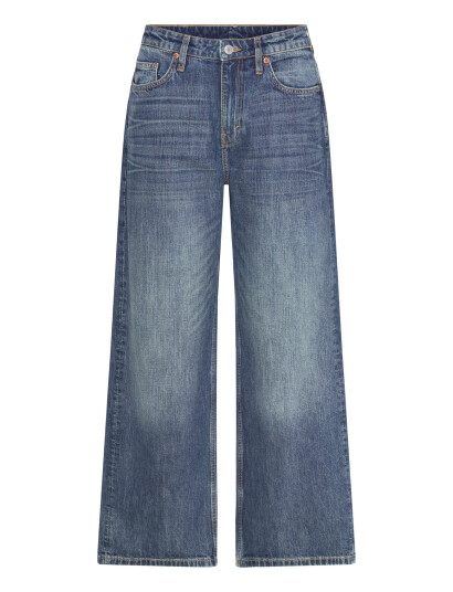 Weekday Missy Low Rise Loose Straight Leg Jeans Blue 29 x 32
