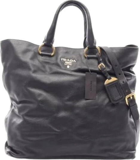 Prada Vintage Dame Svart