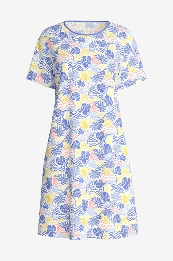 Calida Nattkjole Sleepshirt Coastal Dreams Flerfarget