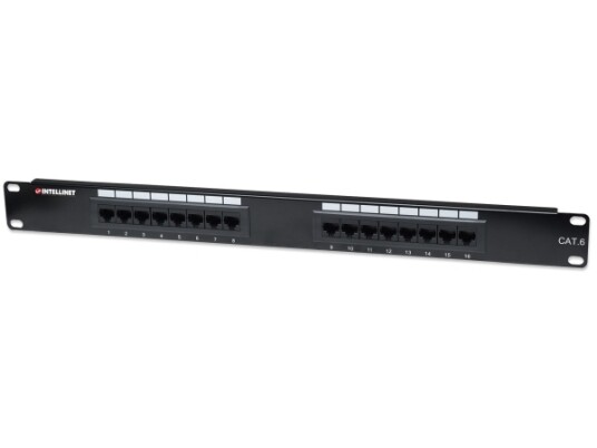 Intellinet 519526 Ieee 802.3 Ieee 802.3Ab Ieee 802.3U Raskt Ethernet Gigabit Ethernet Rj 45 Gull U/Utp Utp Sort 519526