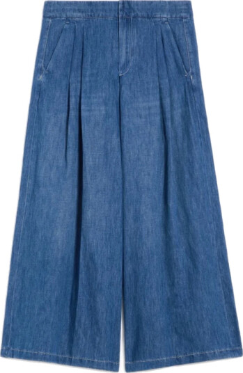 Max Mara Dame Jeans Blå L,