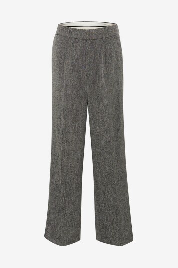 KAFFE - Bukser kaJosie Wide Pants - Grå