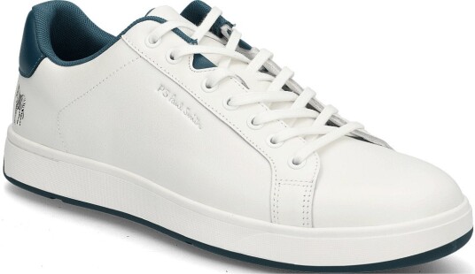 PS Paul Smith Mens Shoe Albany White Turquoise Spoiler - 01_WHITE - 40
