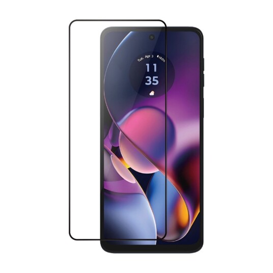 Dacota Platinum Motorola Moto G84 Tiger Glass skjermbeskytter Svart