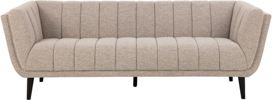 Tampa sofa 3 seter bouclé beige.