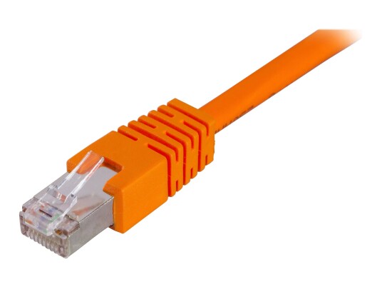 Deltaco 3m RJ-45 Koblingskabel Cat 6 FTP Oransje Deltaco 3m RJ-45 Koblingskabel Cat 6 FTP Oransje