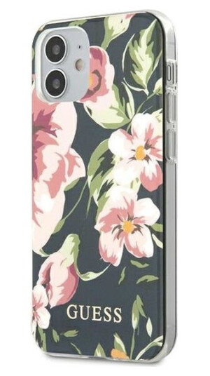 Deksel Guess Ghuhcp12simlfl03 Iphone 12 Mini 5,4 Tommer Mørk/Marine N°3 Blomstersamling