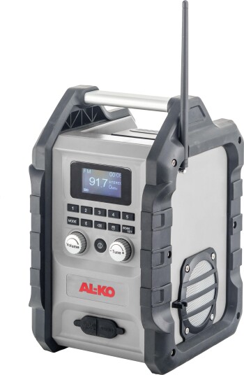 Al-Ko Wr 2000 Radio Med Bluetooth, Byggradio & Høytallere