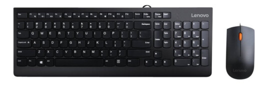 Lenovo 300 Usb Combo - Tastatur- Og Mussett - Usb - Usa
