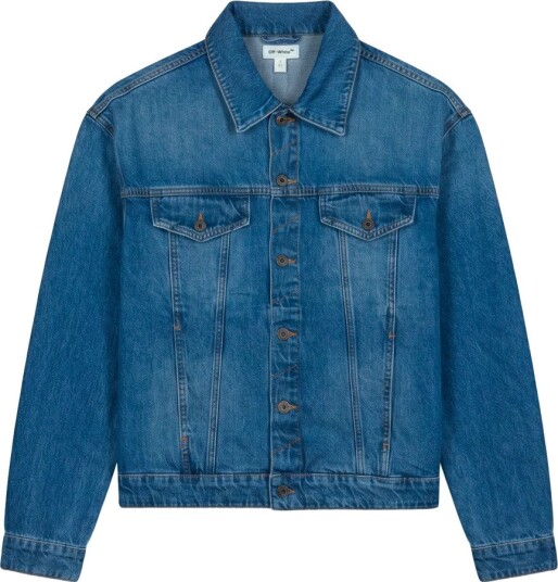 Off White Herre Jakker Blå M, Off White Herre Jakker Blå M,