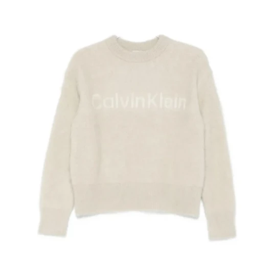 Calvin Klein Dame Gensere & Hettegensere Beige M