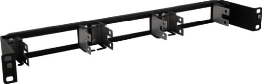 Efb Elektronik 46055.2 Monteringsbrakett Svart Metall 1U 48.3 Cm 19" 480 Mm 460552