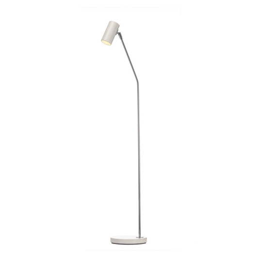 Örsjö Minipoint gulvlampe Hvit/Krom