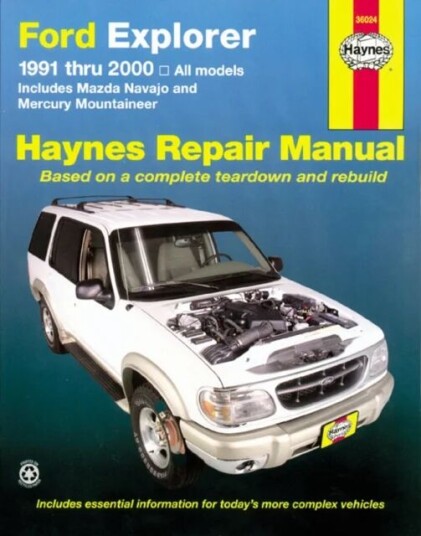 Ford Explorer, Mazda Navajo, Mercury Mountaineer (91 - 05) Av Haynes Publishing