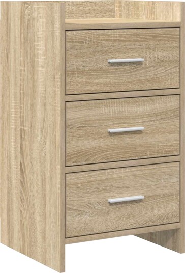 Nattbord Sonoma eik 40 x 36 x 70 cm Konstruert tre