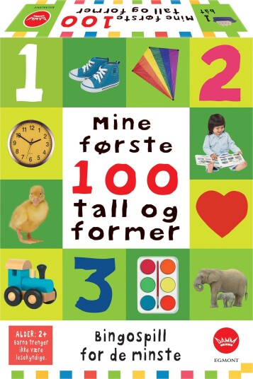 Egmont Kids Media Nordic As Mine 100 første tall og former