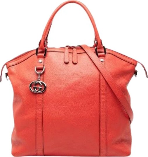 Gucci Vintage Dame Pre owned Rød ONE SIZE, Gucci Vintage Dame Pre owned Rød ONE SIZE,