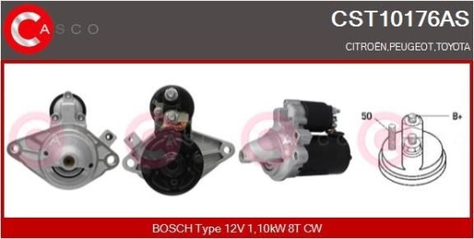 Starter CASCO CST10176AS