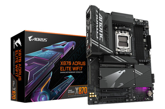 Gigabyte X870 AORUS ELITE ATX Hovedkort med WiFi 7 og DDR5 Gigabyte X870 AORUS ELITE ATX Hovedkort med WiFi 7 og DDR5